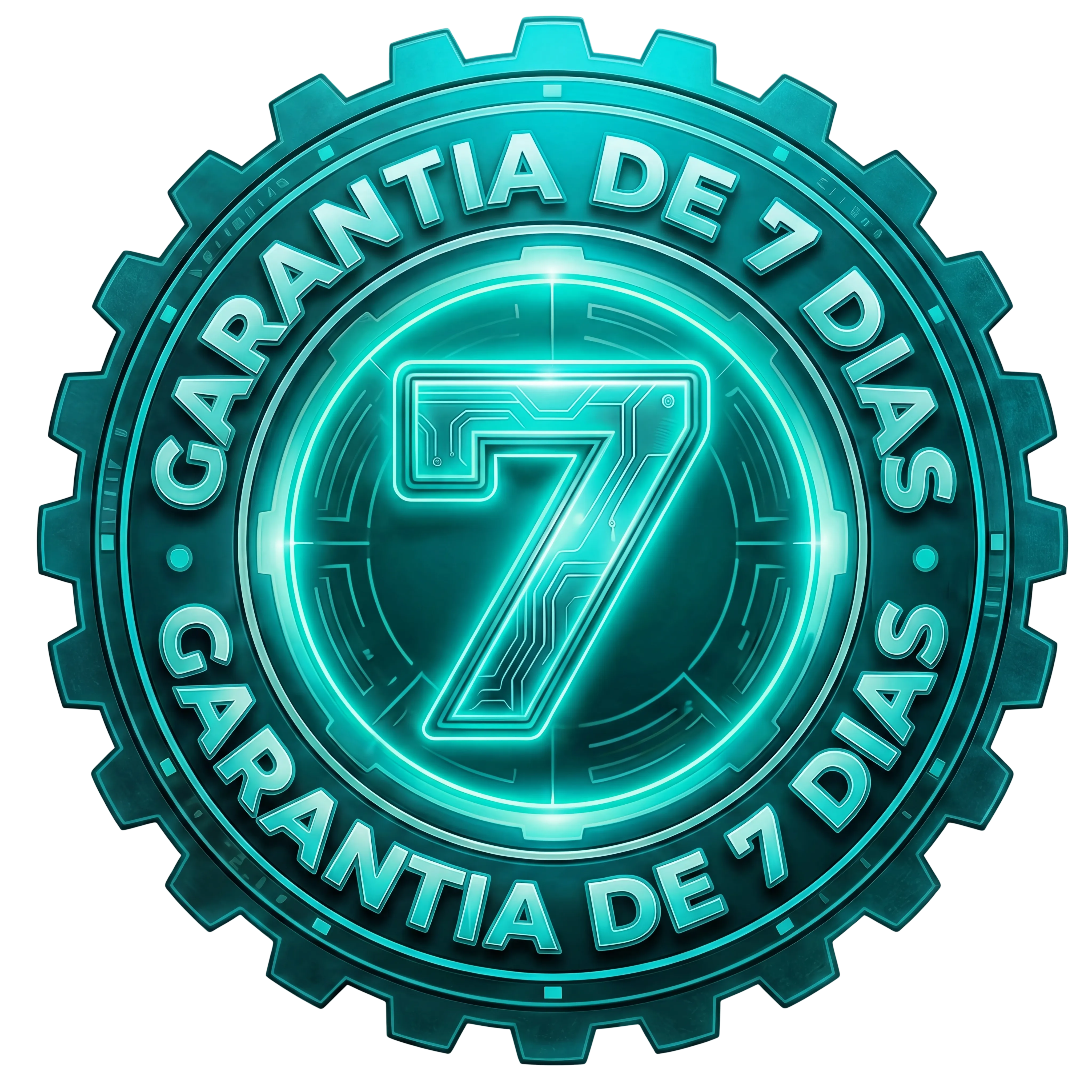 Selo de garantia de 7 dias